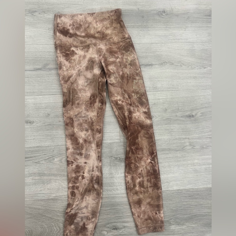 Lululemon Shine brown slight pants Size 2 $118